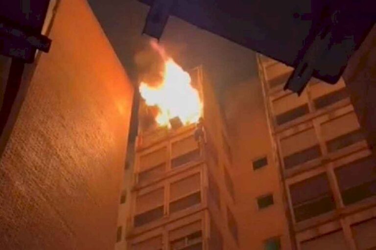 incendio-fatal-en-cordoba:-murio-el-joven-que-estaba-internado-tras-caer-del-edificio