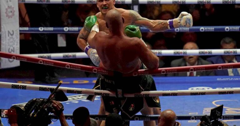 oleksandr-usyk,-el-super-campeon-obligado-a-entregar-uno-de-sus-cuatro-cinturones:-por-que-lo-hizo-y-la-picante-burla-dedicada-a-sus-rivales