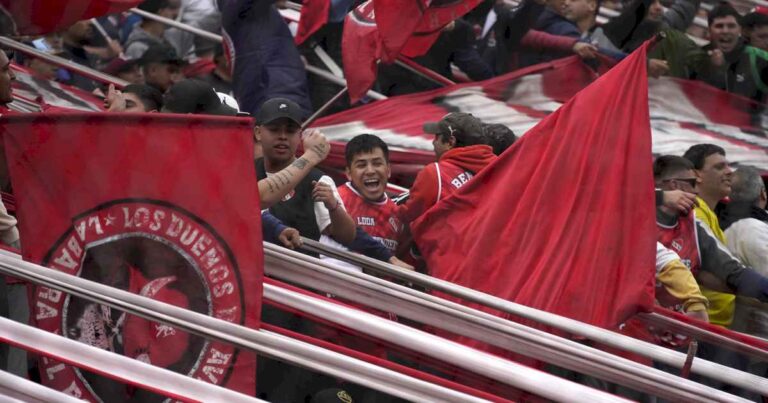 salvaje-agresion-en-cancha-de-independiente:-diez-personas-con-camperas-de-la-barra-agredieron-a-un-hincha