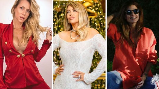 De Juliana Awada a Nicole Neumann y Wanda Nara, las mejores decoraciones de mesas navideñas