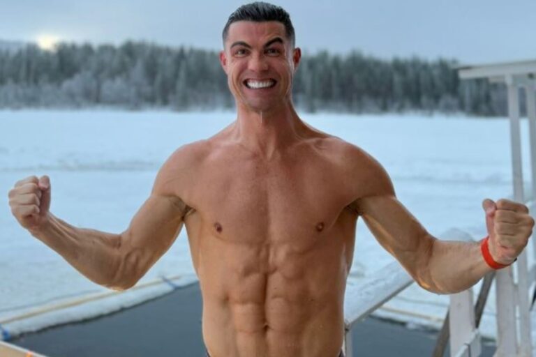 La atípica Navidad de Cristiano Ronaldo: viaje al Polo Norte y un desafío bajo cero que sorprendió a sus seguidores