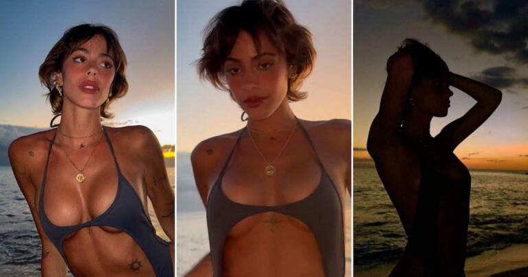 El look sensual de Tini Stoessel al lado del mar que enloqueció a sus fans