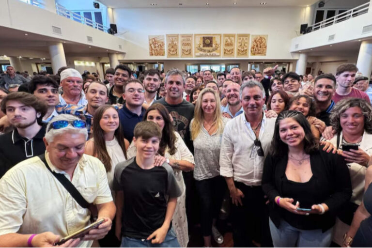 Karina Milei encabezó un acto en Mar del Plata buscando consolidar a LLA en PBA