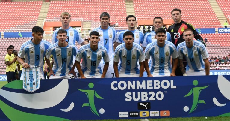 El uno x uno de la Selección Sub 20 tras el empate con Ecuador