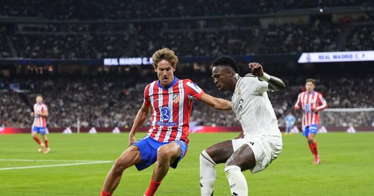 Marcos Llorente: «Un punto en el Bernabéu siempre hay que valorarlo»