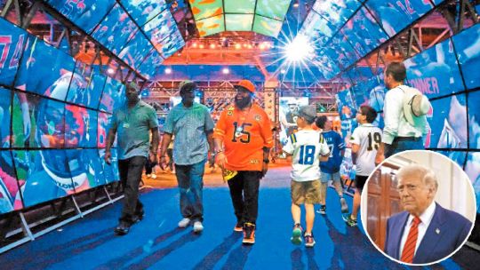 Super Bowl: Trump viaja a Nueva Orleans para reconquistar al deporte