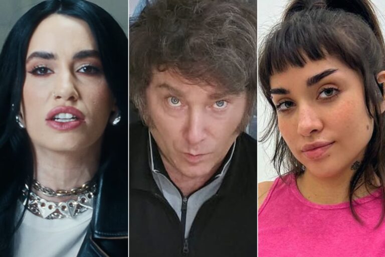 Milei atacó a María Becerra, la comparó con Lali Espósito y le puso un apodo