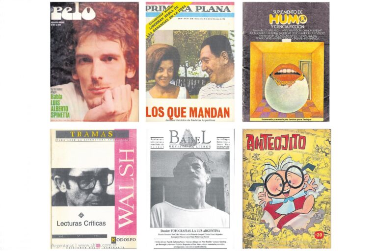 Viaje en el tiempo a través de las revistas que leyeron los argentinos