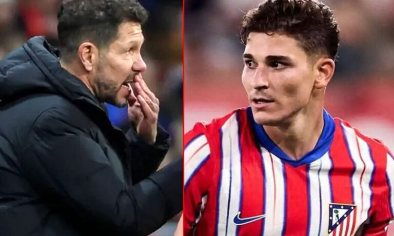 Julián Álvarez en problemas en España con un compañero de Atlético de Madrid: «Fue difícil y…»