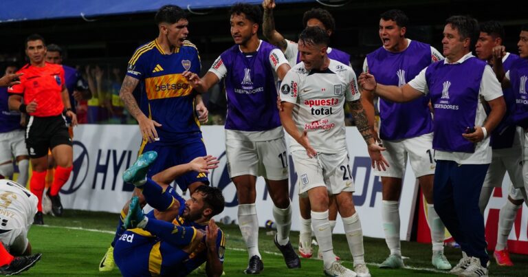 Video de la tangana en la cancha: un golpe de Saracchi a Zambrano prendió la mecha