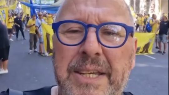 El ex barrabrava Duka le apuntó desde la marcha a Majul y Viale