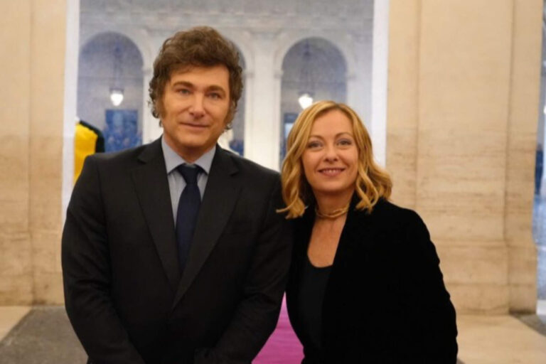 Javier Milei, una reunión clave con Giorgia Meloni y una intensa agenda internacional