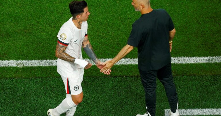 La premonición del técnico del Chelsea sobre Enzo Fernández