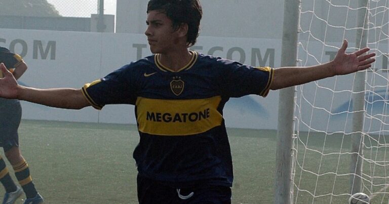 Las fotos inéditas de Leandro Paredes en las Inferiores de Boca
