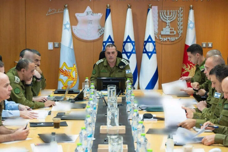 El ejército israelí aprobó el plan para la ofensiva en Gaza