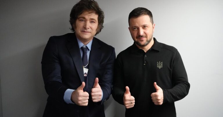 Javier Milei habló con Volodimir Zelenski y le ofreció hacer un esfuerzo personal para alcanzar la paz entre Ucrania y Rusia
