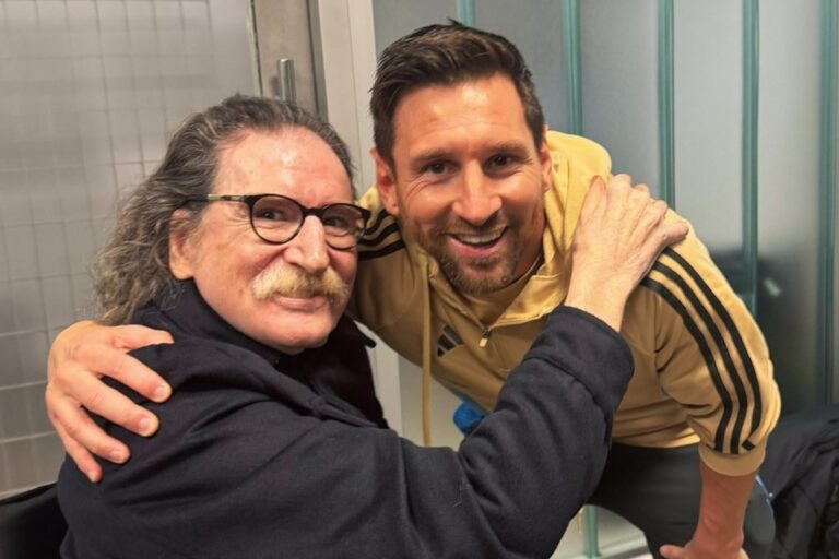 El emotivo saludo de Charly García a Lionel Messi, tras el partido de la Selección:»Dios te bendiga»