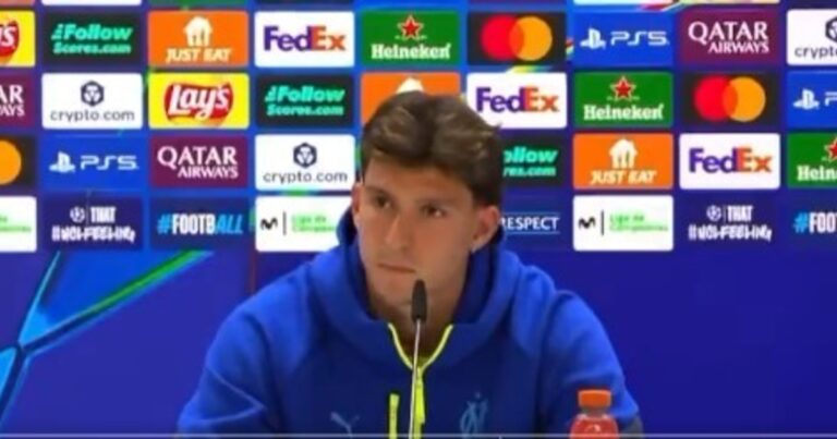 Balerdi, antes de jugar contra el Real Madrid: «Mbappé? El mejor del mundo es Messi» y un aviso a Mastantuono