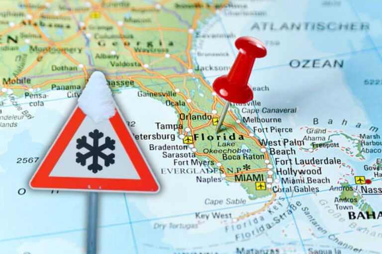 Nieve en Florida: la zona exacta donde se pronostica su caída en el feriado de Martin Luther King Jr.