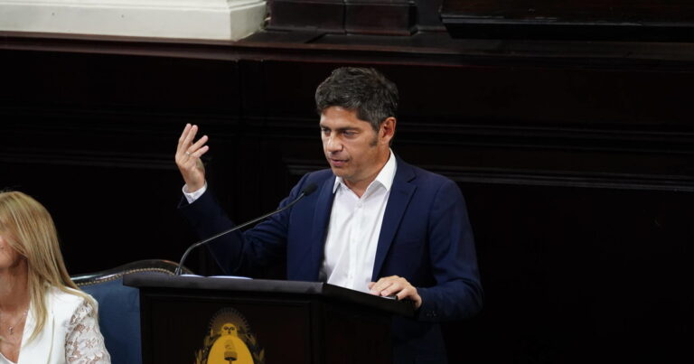 Es un Gobierno amigo de lo ajeno: Axel Kicillof abrió las sesiones ordinarias en la Provincia y apuntó a Javier Milei