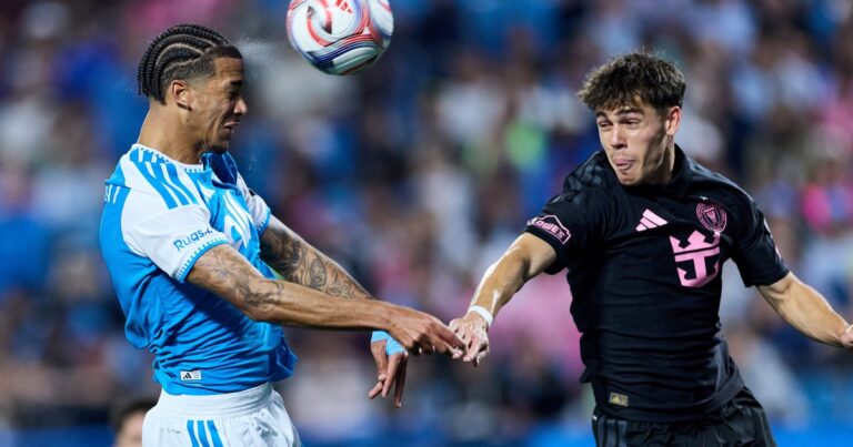 Sin Messi ni De Paul, el Inter Miami empató ante Charlotte