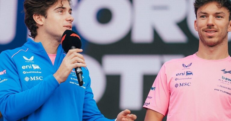 Franco Colapinto y su emotivo mensaje a Alpine en Enstone: Crearon un auto realmente rápido