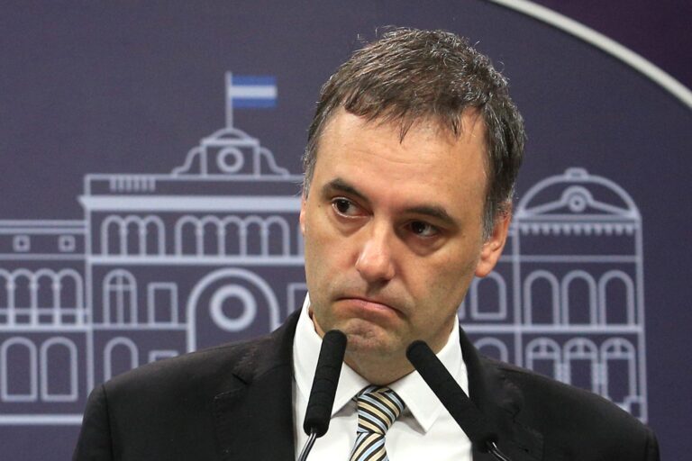 Guillermo Adorni, Jefe de Gabinete de la Nación, en su despacho oficial.