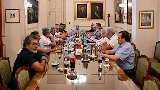 Sede de la CGT en Buenos Aires