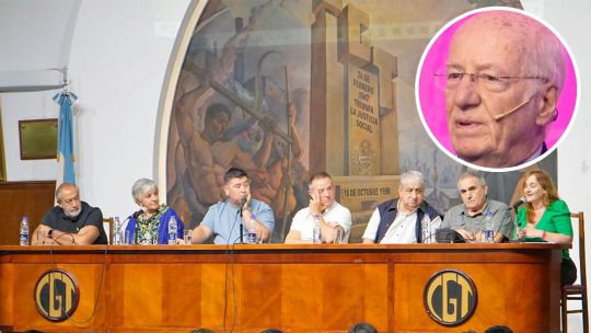 Reunión entre representantes de la CGT y Techint