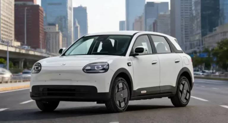 Nuevo Chery QQ crossover eléctrico en el Salón del Automóvil de Beijing