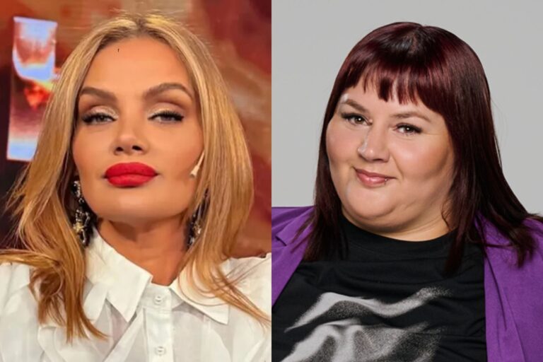 Eliana Guercio en el panel de A la Barbarossa junto a Georgina Barbarossa