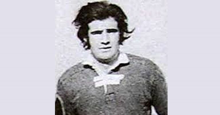 Juan Carlos Sambucetti, arquero de Defensores de Belgrano y modelo publicitario en los años 70.