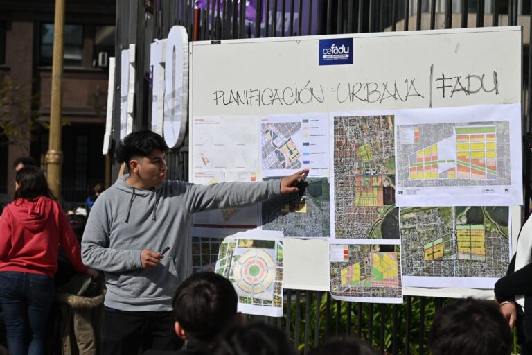 Edificio de una universidad pública argentina