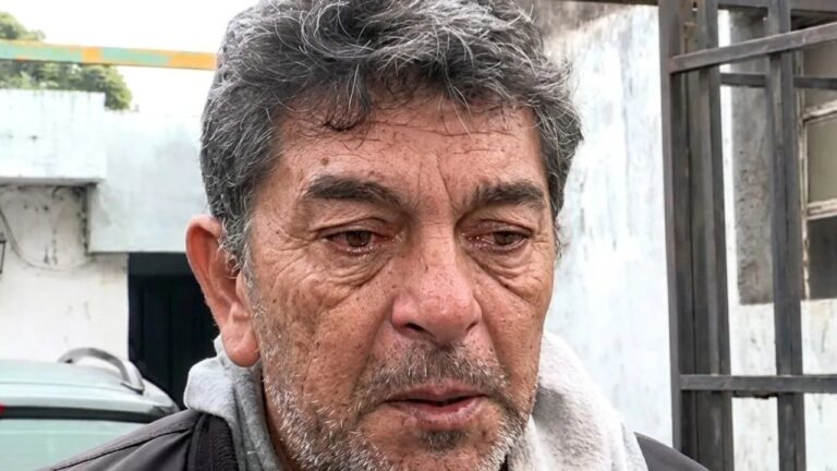 Abuelo de Agostina Vega hablando con medios en Córdoba