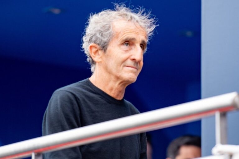 Alain Prost durante su etapa como piloto de Fórmula 1