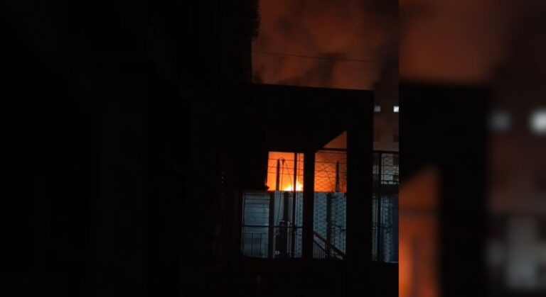 Incendio en subestación de Edesur en CABA
