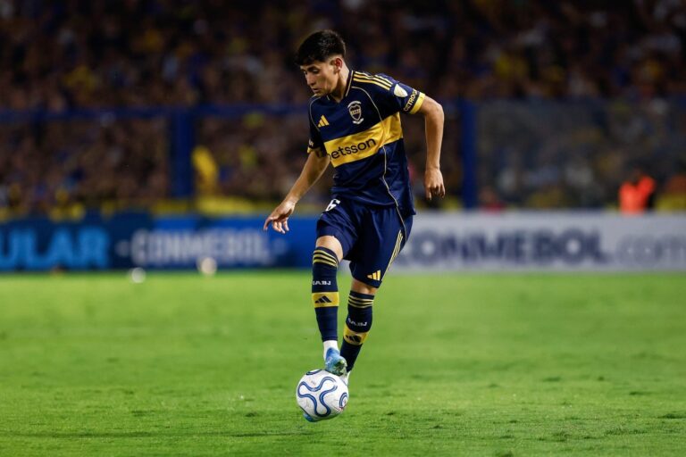 Estadio Alberto J. Armando (La Bombonera) durante un partido de Boca Juniors
