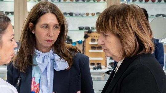 Patricia Bullrich en reunión de Gabinete en Casa Rosada
