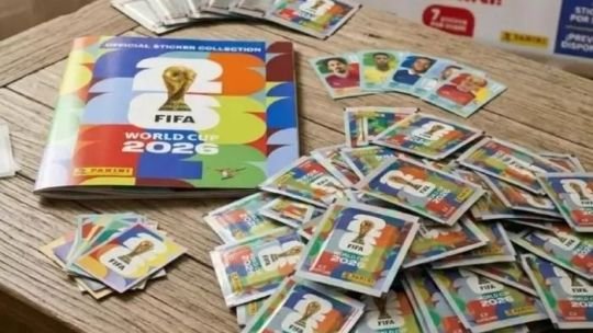 Figuritas de la Selección Argentina de fútbol para campaña solidaria