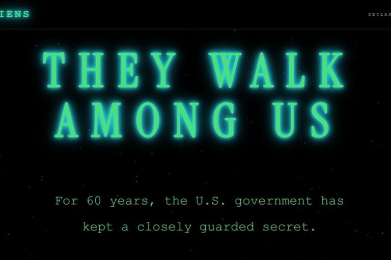 Captura de pantalla de la página web de la Casa Blanca con el mapa interactivo de detenciones de migrantes