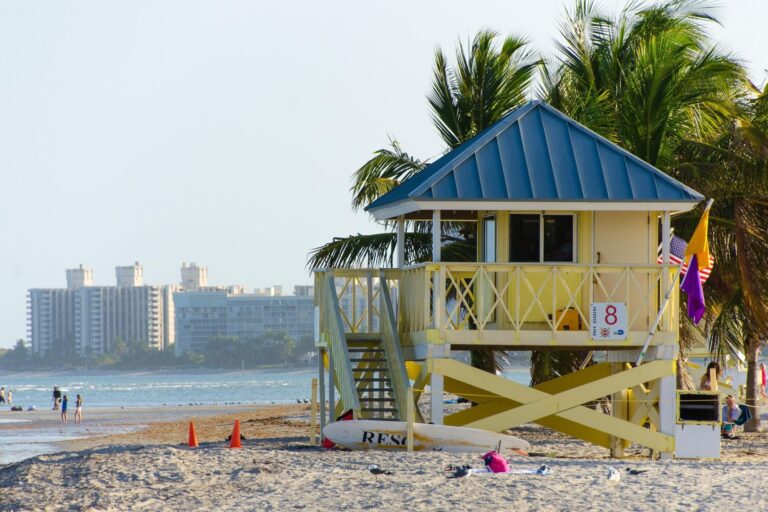 Mapa de temperaturas en Florida con alerta de calor extremo