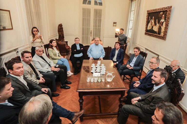 Reunión de la Conferencia Episcopal Argentina con intendentes del conurbano bonaerense