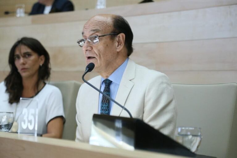 Oscar González durante una audiencia judicial