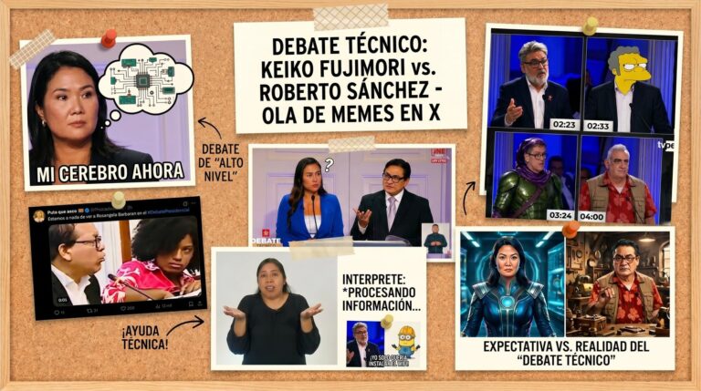 Equipos técnicos de Fuerza Popular y Juntos por el Perú durante debate del JNE