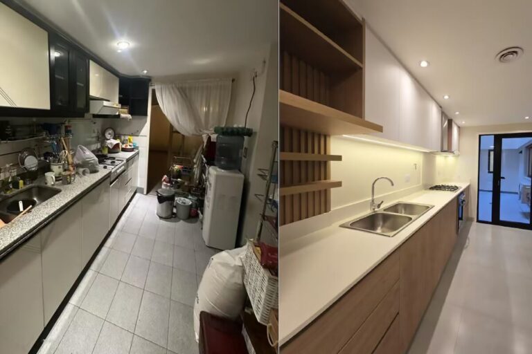 Departamento remodelado en Caballito, calle Miró, antes y después de las reformas