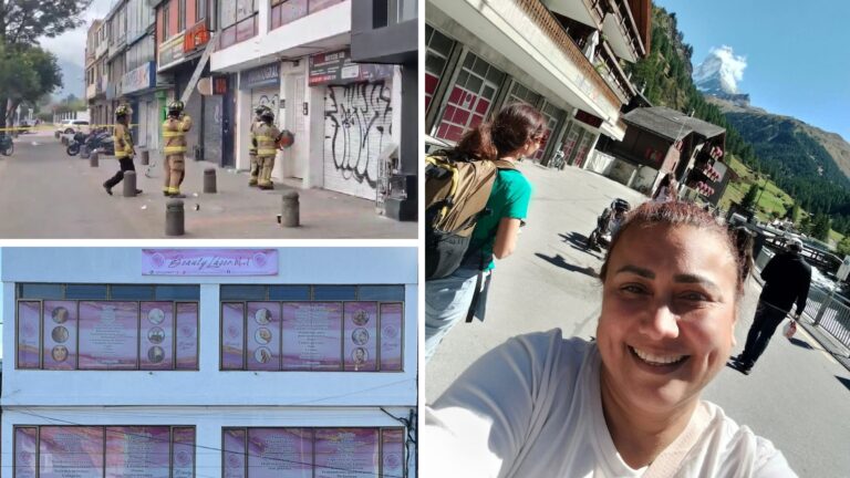 Policía en allanamiento de centro estético Beauty Láser en Bogotá