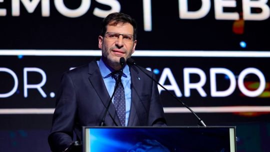 Eduardo Bittar en el acto de asunción como presidente del Colegio de Abogados de Córdoba