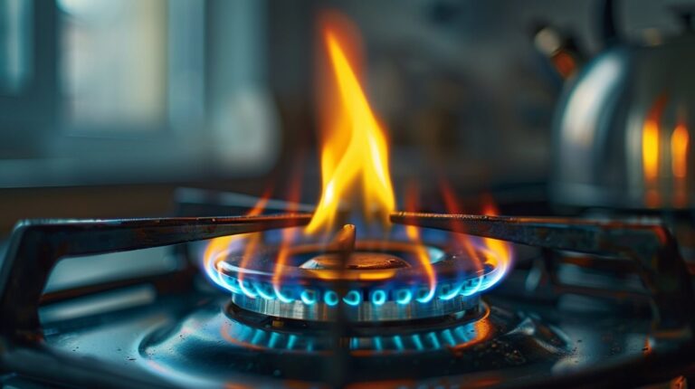 Medidor de gas y electricidad con fondo de facturas