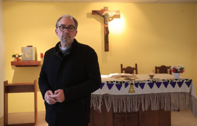 Gustavo Carrara, arzobispo de La Plata y presidente de Cáritas