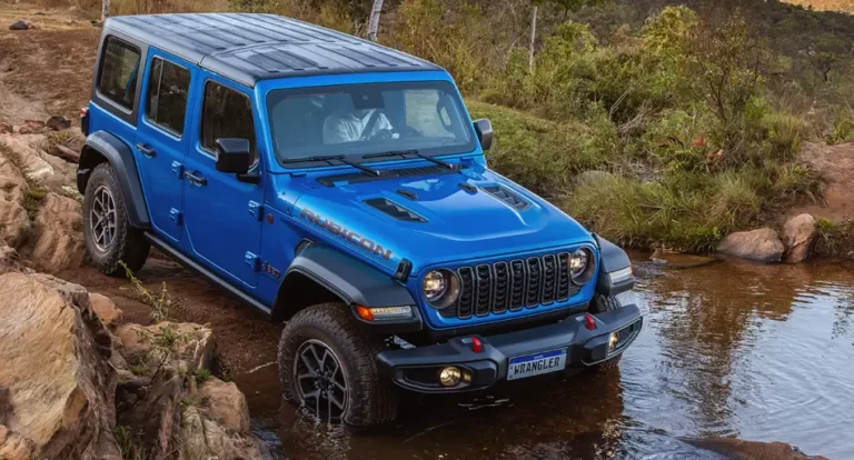 Jeep Wrangler modelo 2024 en exhibición